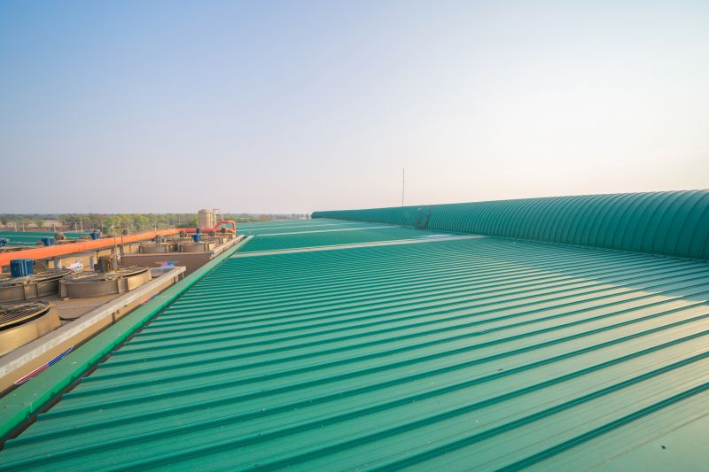 Products For Industrial Roof Replacements in use